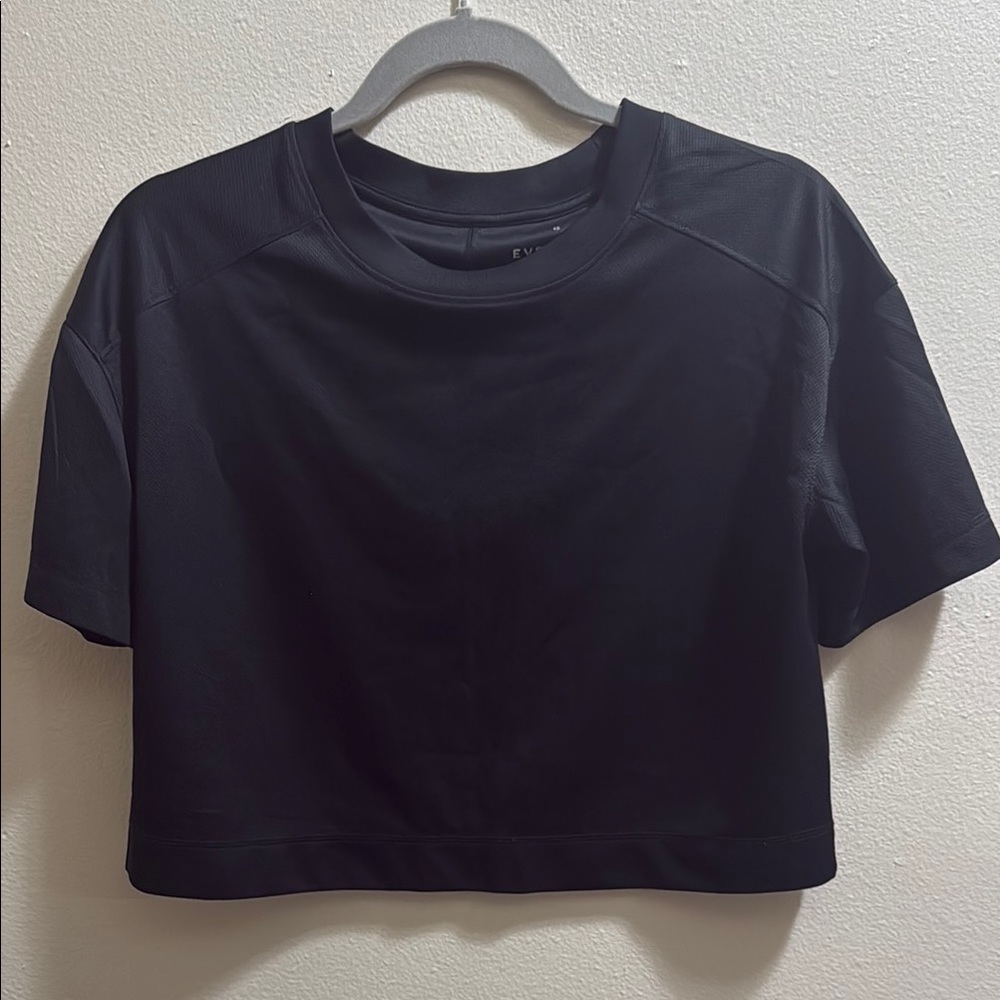 Everlane The Perform Tee Mesh Boxy Crop